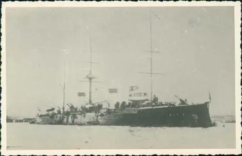 Kreuzer Isumrud Изумруд Smaragd Schiff Marine 1904/1940 Privatfoto Foto