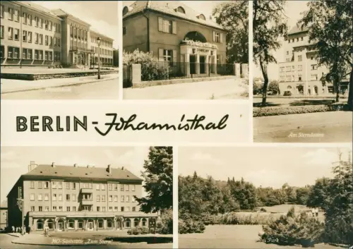 Joachimsthal (Barnim) Am Sterndamm HO-Gaststätte Zum Stern uvm. 1966  b. Berlin