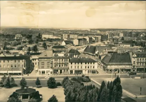 Ansichtskarte Eberswalde Straße Stadt 1967