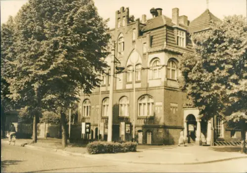 Ansichtskarte Hennigsdorf Stadtpartie Rathaus 1969