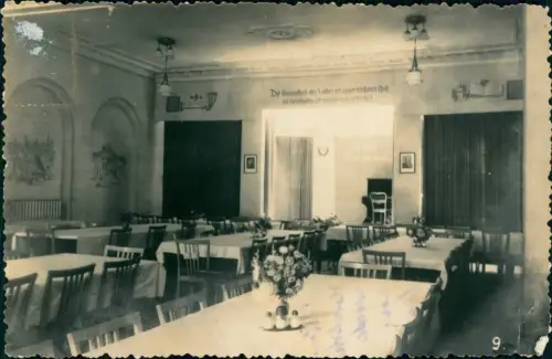 Ansichtskarte Bad Schweizermühle-Rosenthal-Bielatal Heilstätte Saal 1962