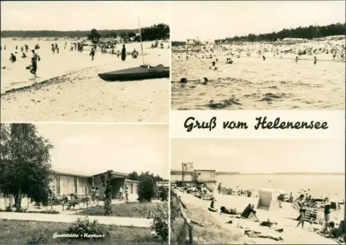 Frankfurt (Oder) Helenesee Gaststätte Neptun Brieskow-Finkenheerd 1971