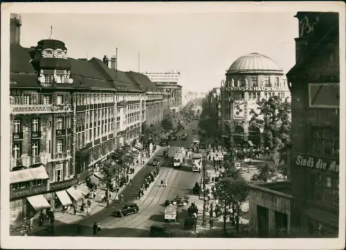 Ansichtskarte Tiergarten-Berlin Saarlandstraße mit Haus Vaterland 1940