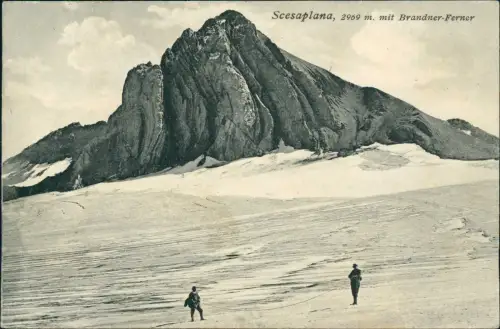 Ansichtskarte Brand Scesaplana Schesaplana Bergsteiger 1913