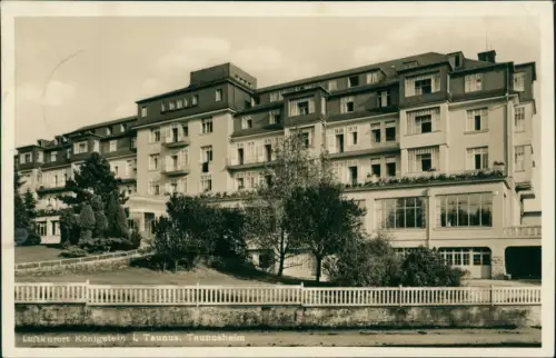 Ansichtskarte Königstein (Taunus) Taunusheim 1934