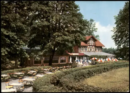 Ansichtskarte Schöppenstedt Waldgaststätte Tetzelstein 1970