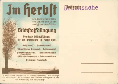 Ansichtskarte  Bauern - Landwirtschaft Stickstoffdüngung Zittau 1936