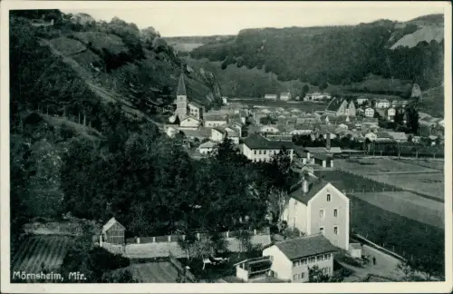 Ansichtskarte Mörnsheim Stadtpartie 1936