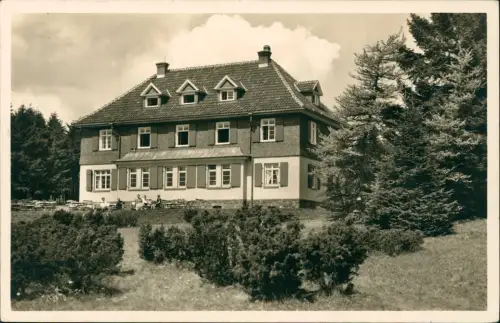Ansichtskarte Tann (Rhön) Eisenacher Haus Ellenbogen 1938