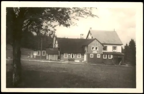 Gablonz (Neiße) Jablonec nad Nisou JABLONECKÁ CHATA - Fotokarte 1954