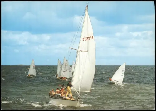 Ansichtskarte  Internationale Ostseeregatten 1989