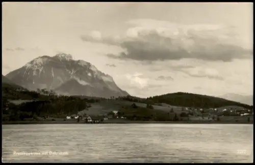 Ansichtskarte Hermagor-Pressegger See Pressegger See mit Dobratsch 1962