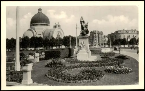 Postkaart Lüttich Luik Lîdje Monument de Zénobe Gramme 1925