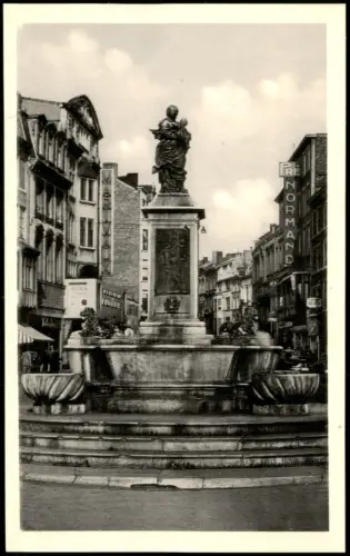 Postkaart Lüttich Luik Lîdje La Fontaine de la Vierge 1915