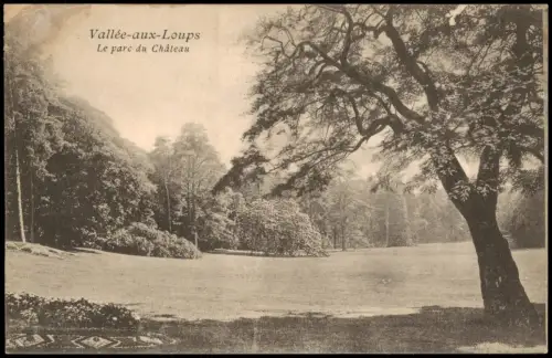 Vallée-aux-Loups-Châtenay-Malabry Le parc du Château, Vallée-aux-Loups 1910