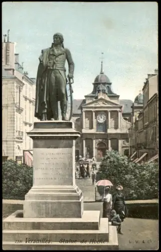CPA Versailles Statue von Hoche 1910