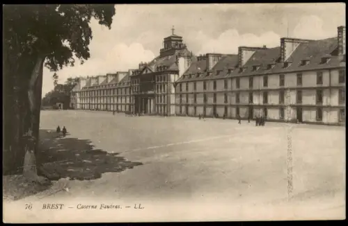 CPA Brest Caserne Fautras 1910