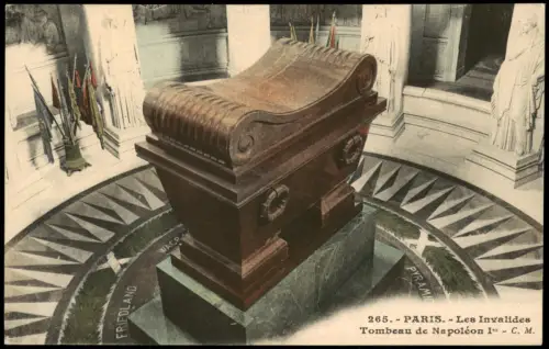 CPA Paris Tombeau de Napoléon I. in Les Invalides 1910