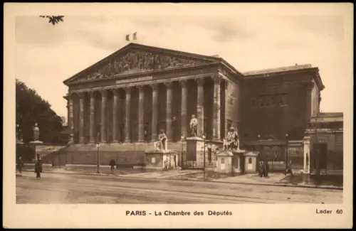 CPA Paris La Chambre des Députés 1940