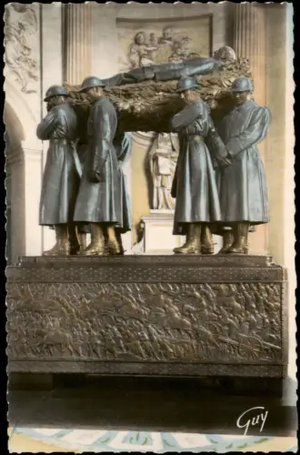 CPA Paris Tombeau du Maréchal Foch 1937