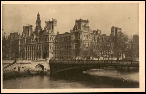 CPA 9. Hôtel de Ville-Paris Hôtel de Ville 1935