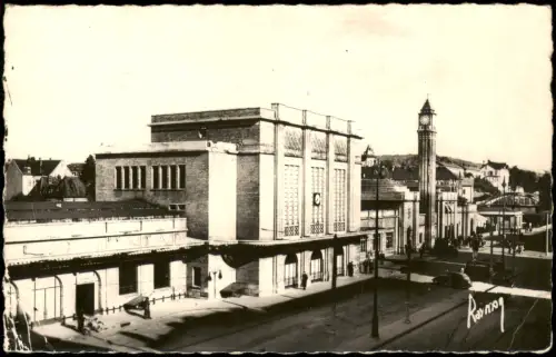 CPA Beffert Belfort | Béfô Bahnhof / La Gare 1960