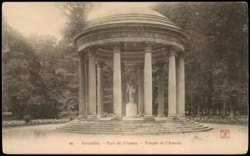 CPA Versailles Temple de l'Amour im Parc de Trianon 1910