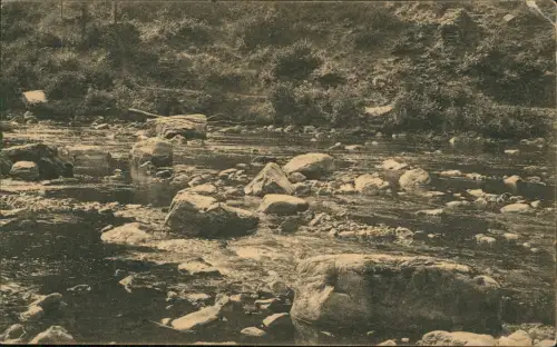 Postkaart Remouchamps-Aywaille Aiwêye Fonds de Quarreux 1914