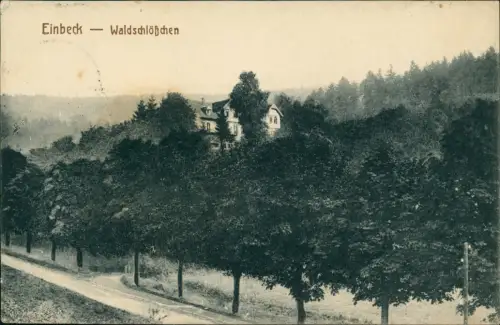 Ansichtskarte Einbeck Waldschlößchen 1926