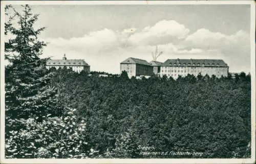 Ansichtskarte Siegen Kaserne a.d. Fischerberg 1939