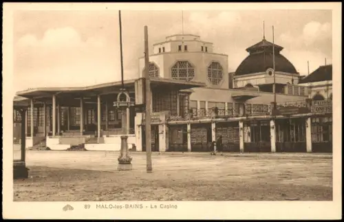 CPA Malo-les-Bains Le Casino 1930