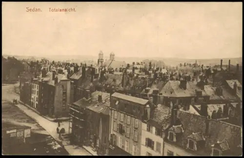 CPA Sedan Sedan Totalansicht von Sedan 1916