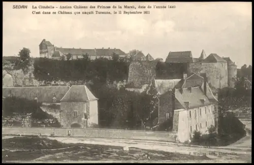 Sedan Sedan Zitadelle und Schloss der Fürsten von der Mark, Sedan 1910