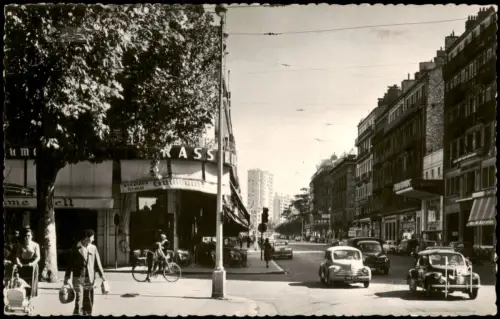 CPA Toulon Boulevard de Strasbourg mit Brasserie Guillaume 1955