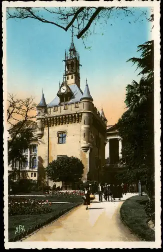 Toulouse Square du Capitole mit Donjon du Théâtre du Capitole 1955
