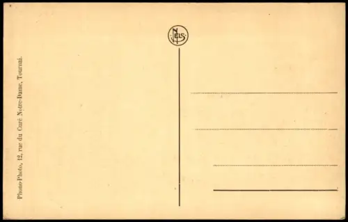 CPA Tourcoing Place de la République mit Rathaus 1910