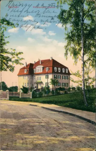 Ansichtskarte Bautzen Budyšin Ritterschaftliches Internat 1921