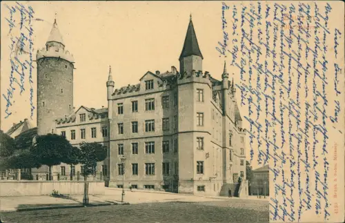 Ansichtskarte Bautzen Budyšin Alte Kaserne 1903