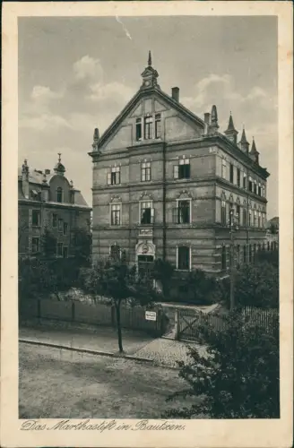 Ansichtskarte Bautzen Budyšin Das Marthastift 1920
