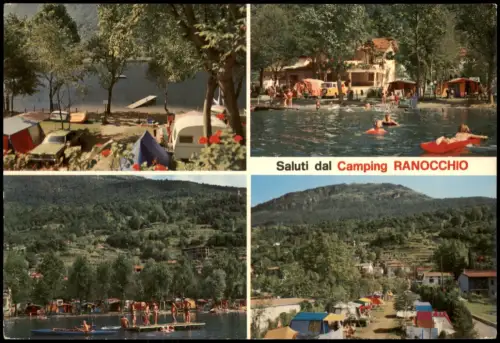 Piano Porlezza Piano Porlezza Camping Ranocchio am Lago del Piano 1974