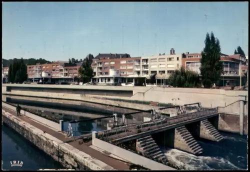 CPA Maubeuge Schleusenanlagen (Les Écluses) in Maubeuge 1970