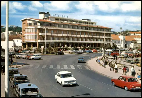 Postcard Cascais Cascaes Hotel Baia 1970