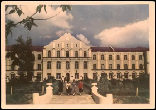 Kiew Kyjiw (Київ / Киев) Gebäude der Landwirtschaftsakademie 1959