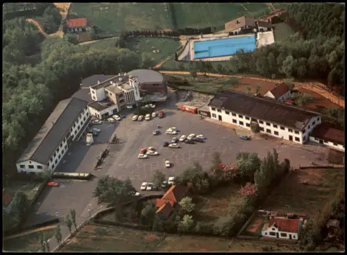 Westouter Hotel-Restaurant Kosmos, Rode Berg (Westouter), Luftaufnahme 1980