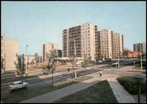 Miskolc Miskolc (Miškovec/Miszkolc) Wohnsiedlung am Avas-Hügel 1983