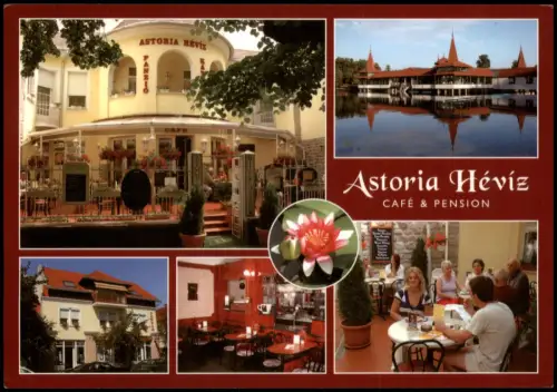 Hévíz-gyógyfürdő-Budapest Astoria Hévíz CAFÉ & PENSION Rákóczi u. 11 1980
