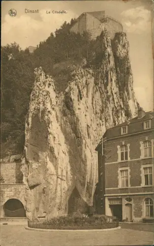 Postkaart Dinant Dinant Straße Zitadelle 1917