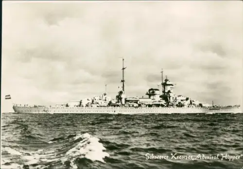 Schwerer Kreuzer Admiral Hipper Schiff Kriegsschiff Marine 1939/1970