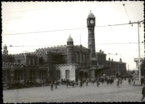 Postkaart Gent Ghent (Gand) GENTSt Pleterstatie Gare St Pierre 1940