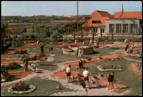 Belgien CLEMSKERKE KLEMSKERKE Golf Miniature TORENHOF Minigolf-Anlage 1970